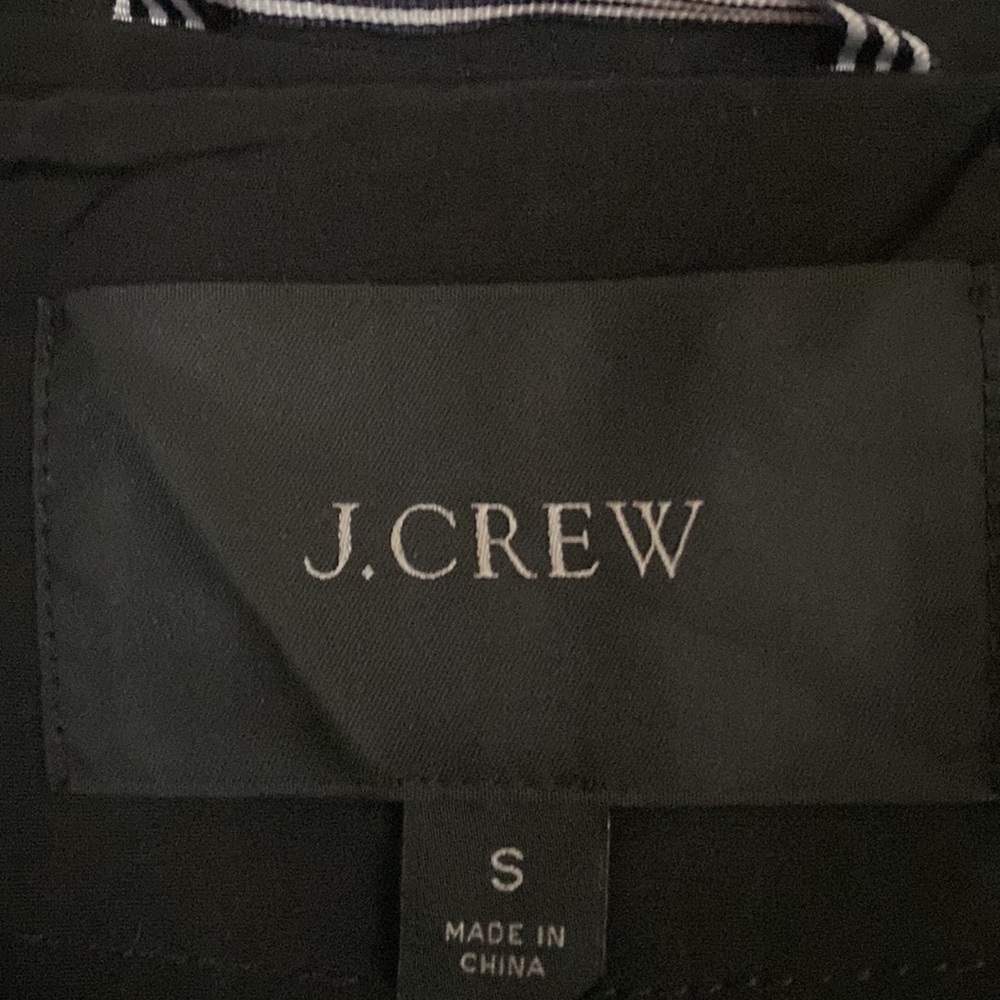 Jcrew Lightweight Utility Jacket Black Ba160 - image 3